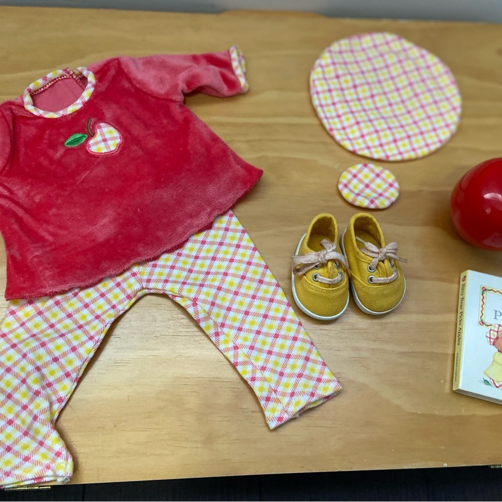 American girl Bitty baby autumn set